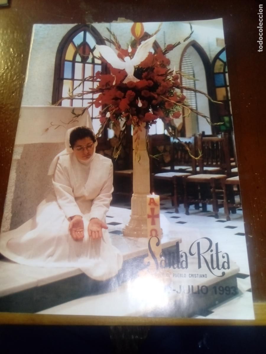 Coleccionismo de Revistas y Peri&oacute;dicos: SANTA RITA Y EL PUEBLO CRISTIANO-JUNIO-JULIO 1993