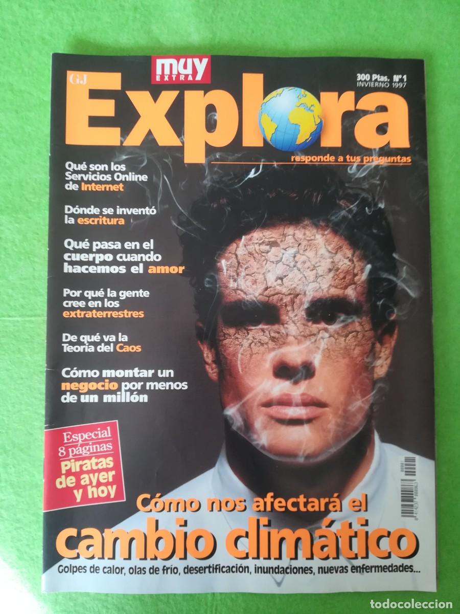 Coleccionismo de Revistas y Peri&oacute;dicos: Revista muy extra Explora numero 1 muy interesante 1997