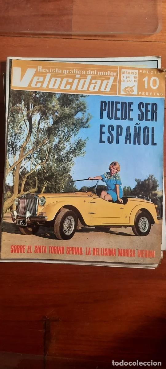 Coleccionismo de Revistas y Peri&oacute;dicos: Revista Velocidad de 1968