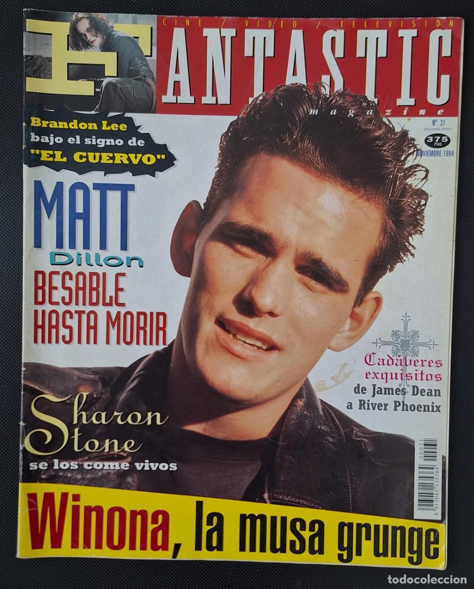 Coleccionismo de Revistas y Peri&oacute;dicos: REVISTA DE CINE FANTASTIC MAGAZINE II EPOCA - NUMERO 31 - NOVIEMBRE 1994 - 90 PAGINAS - BUEN ESTADO