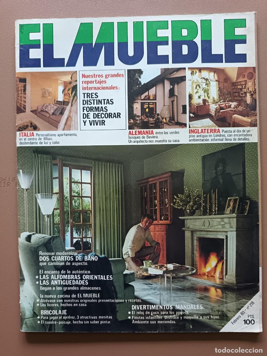Collection Magazines and Newspapers: EL MUEBLE- N&ordm;-218- 1980