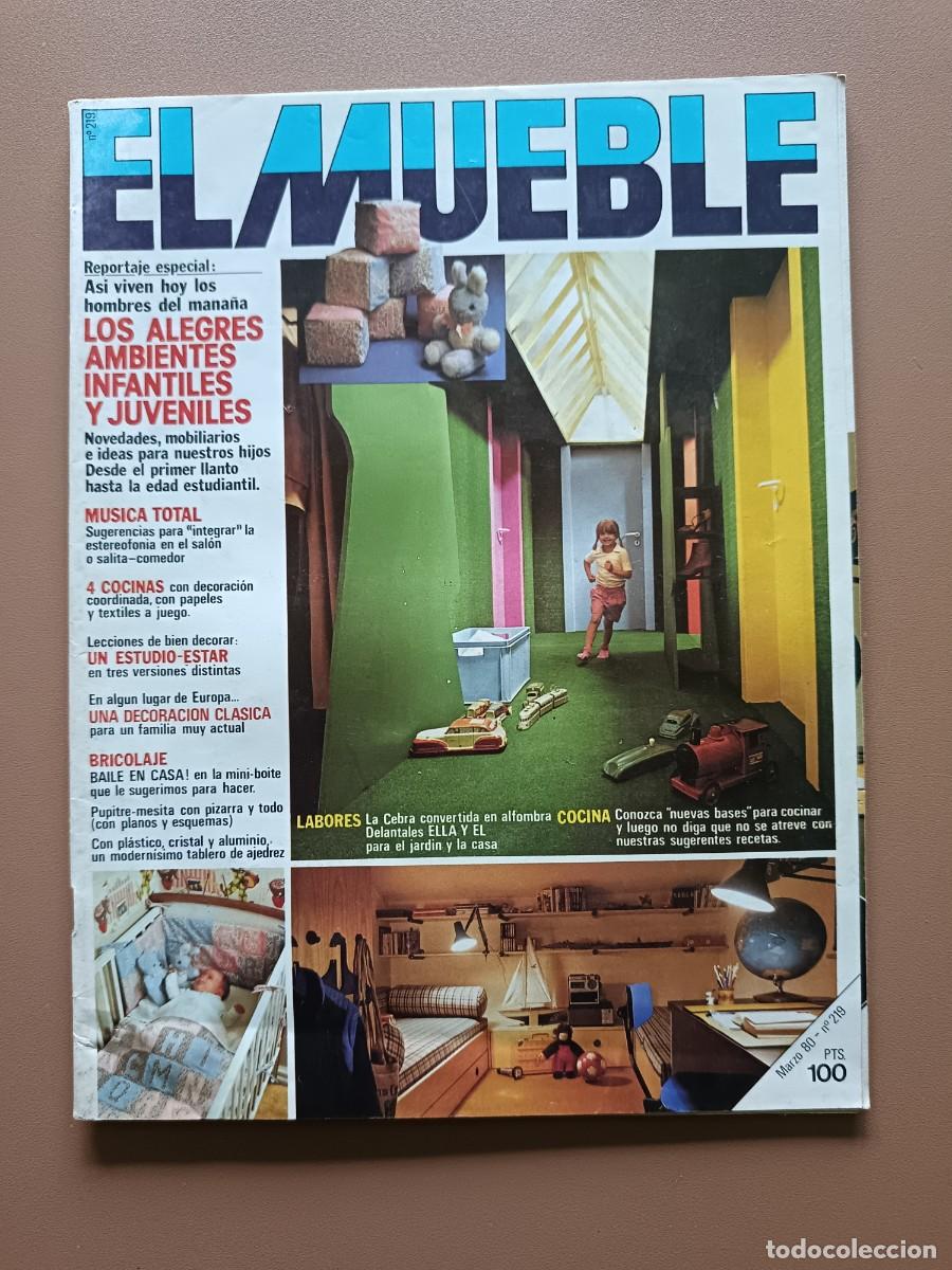 Colecionismo de Revistas e Jornais: EL MUEBLE- N&ordm;-219- 1980