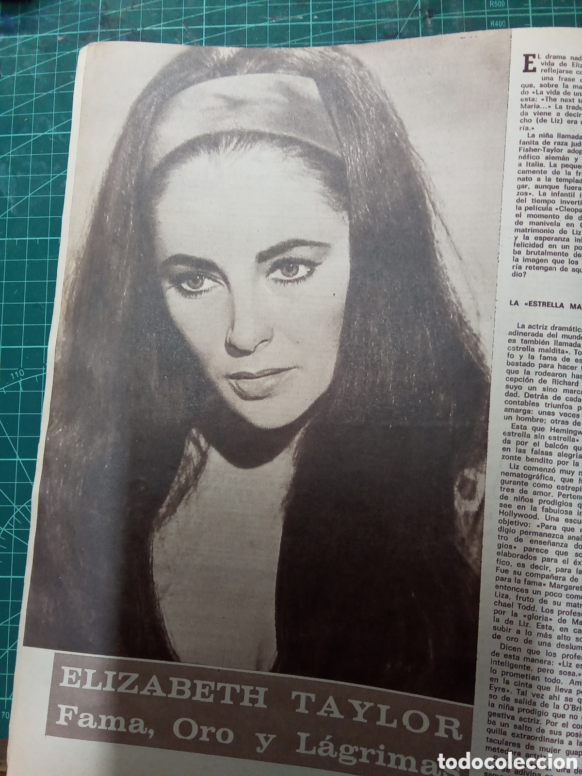 Sammeln von Zeitschriften und Zeitungen: C-7 CINE EN T D&Iacute;AS. N&deg;. 322FECHA:10/6/1967. LIZ TAYLOR -RICHARD BURTON / MARUJITA DIAZ