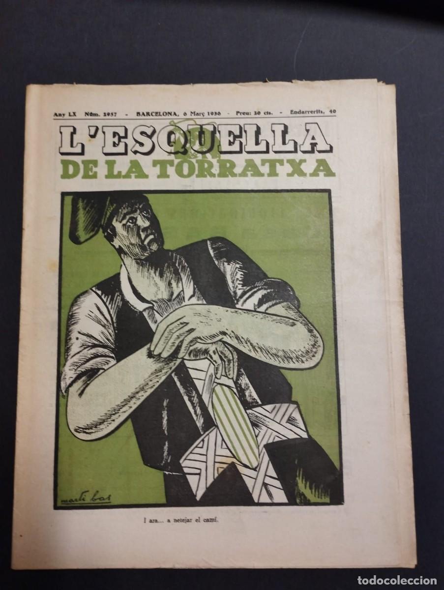 Coleccionismo de Revistas y Peri&oacute;dicos: L'esquella de la torratxa 2957 / 6 mar&ccedil; 1936