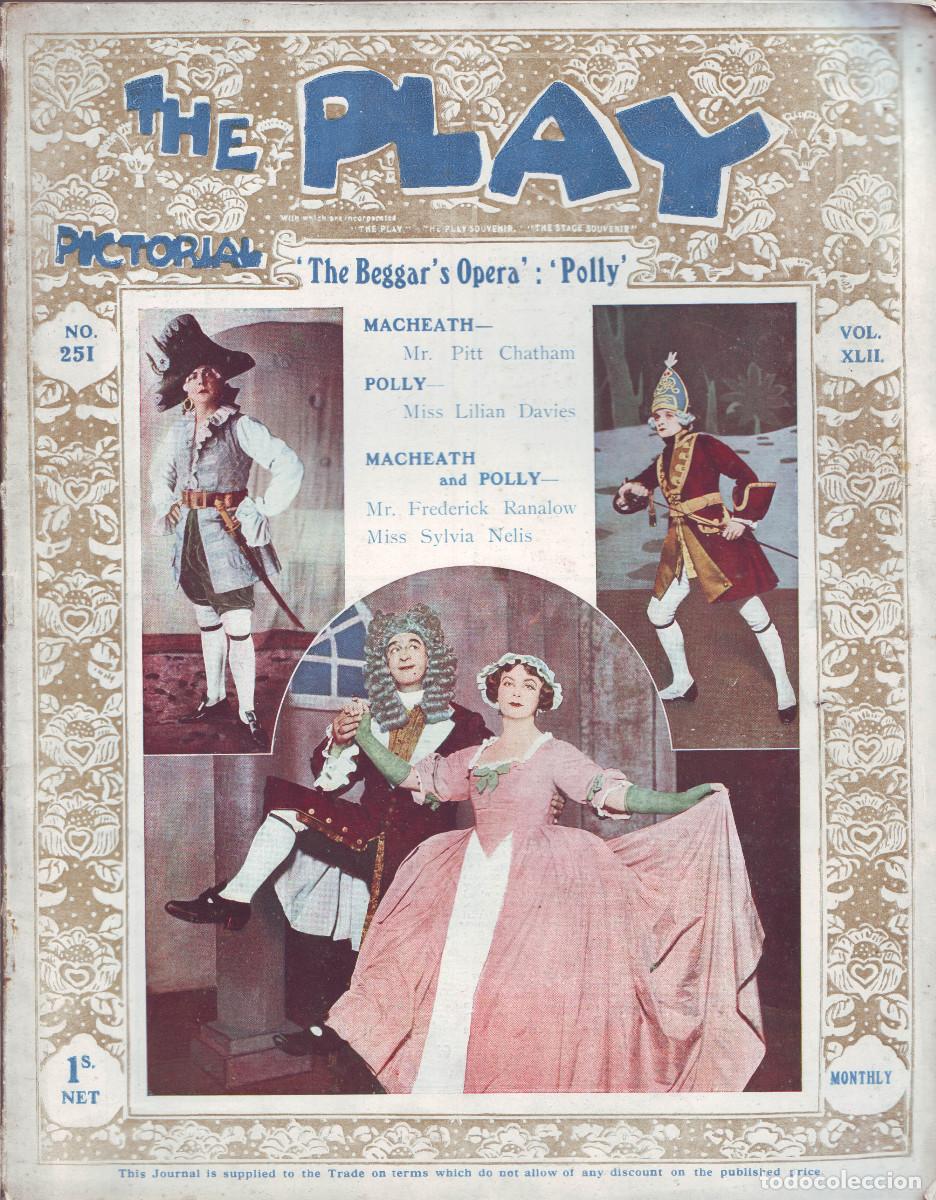 Collezionismo di Riviste e Giornali: 42 251 (XII-1922) The Beggar's Opera (Polly) (Play Pictorial; 42-251)