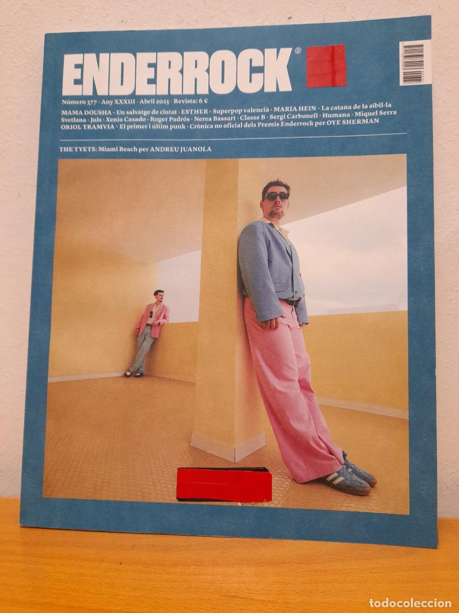Collezionismo di Riviste e Giornali: REVISTA ENDERROCK. N&ordm; 377 ABRIL 2025. COMANDA M&Iacute;NIMA 5&euro;. EN CATAL&Agrave;. S'ENVIA PER &rdquo;ENV&Iacute;OS TC&rdquo;.