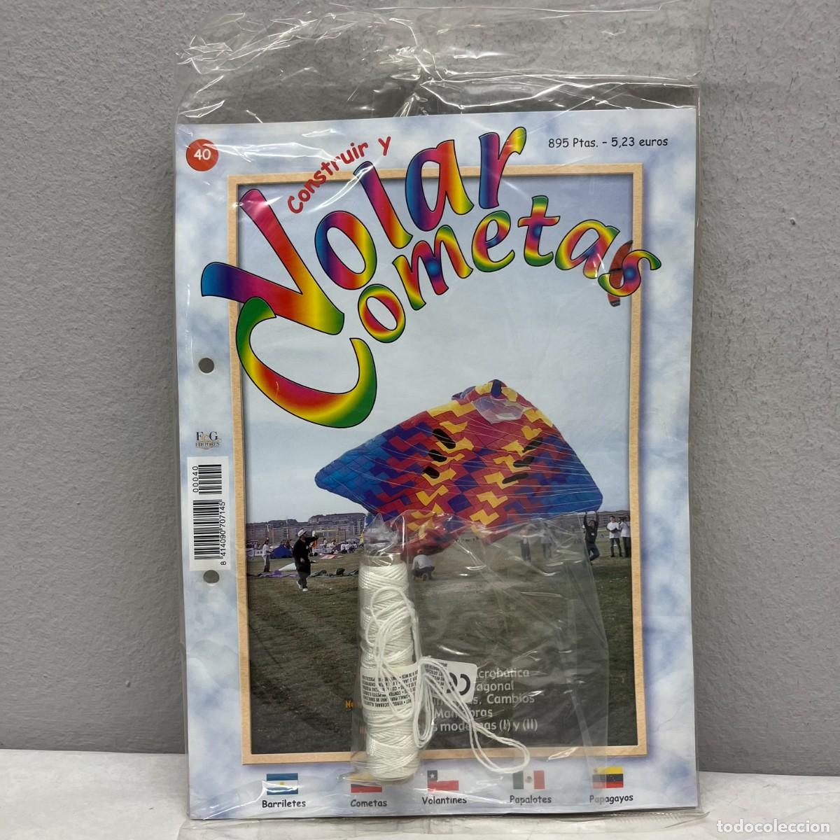 Coleccionismo de Revistas y Peri&oacute;dicos: CONSTRUIR Y VOLAR COMETAS - F&G EDITORES - FASC&Iacute;CULO 40 - INCLUYE REGALO - PRECINTADO / 5466