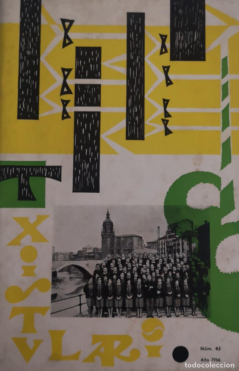 Coleccionismo de revistas y peri&oacute;dicos: REVISTA TXISTULARI. N&ordm; 45. A&Ntilde;O 1966