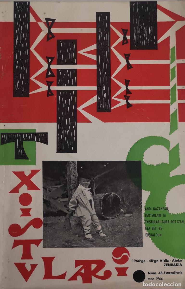 Coleccionismo de revistas y peri&oacute;dicos: REVISTA TXISTULARI. N&ordm; 48 EXTRAORDINARIO. A&Ntilde;O 1966
