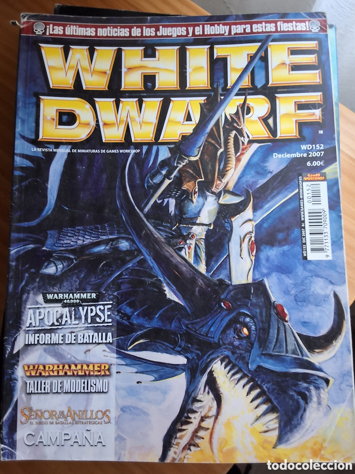 Colecionismo de Revistas e Jornais: White dwarf revista rol y estrategia n&uacute;mero 152 a&ntilde;o 200712