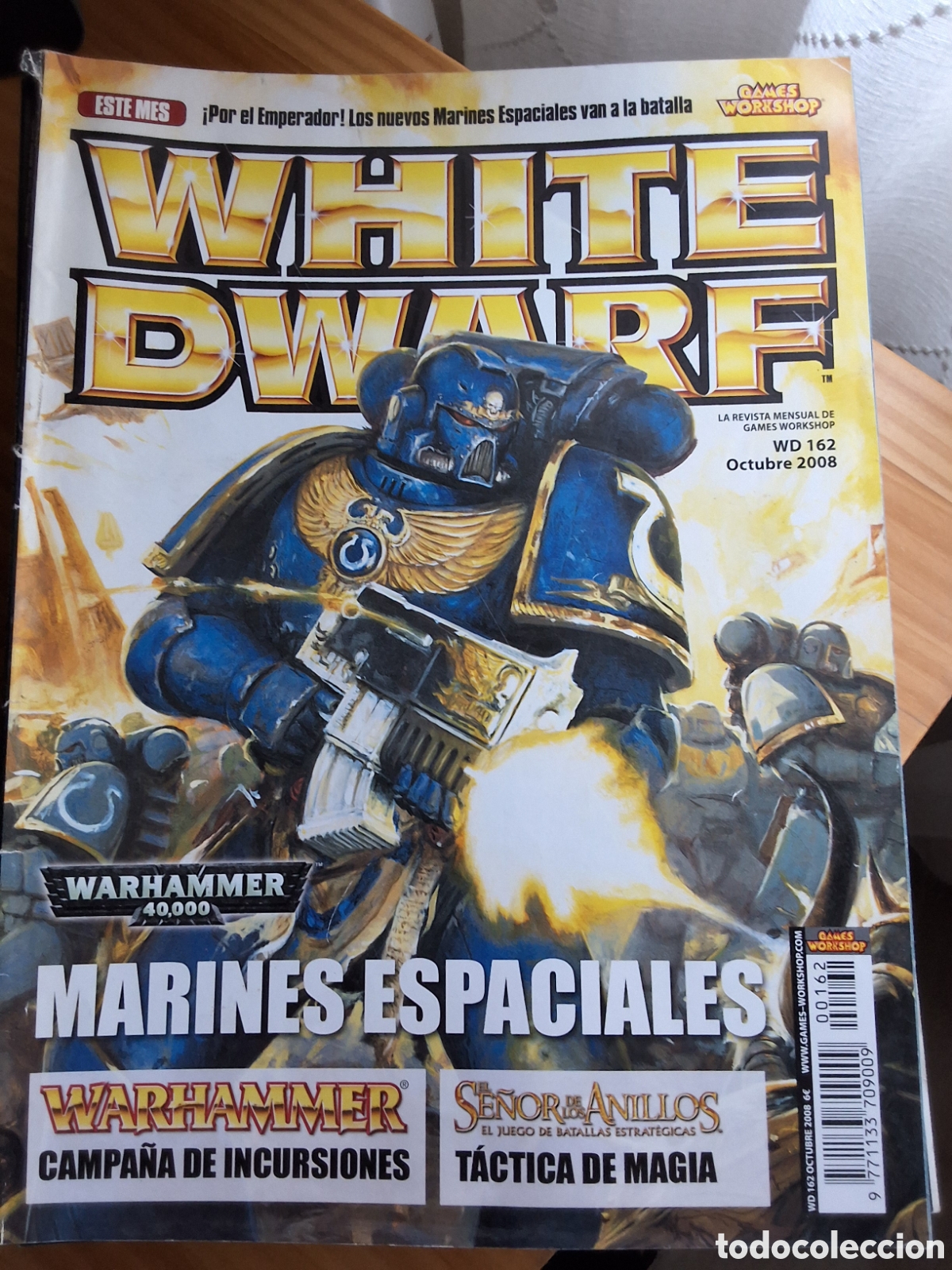 Sammeln von Zeitschriften und Zeitungen: White dwarf revista rol y estrategia n&uacute;mero 162 a&ntilde;o 2008/10