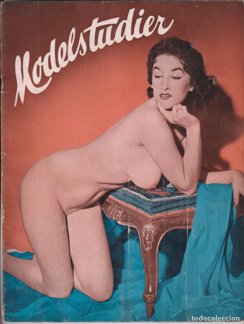 Collectionnisme de Revues et Journaux: modelstudier n&ordm; 57. Dinamarca. A&ntilde;o 1957. (28x21,5) 16 p&aacute;ginas de desnudos femeninos