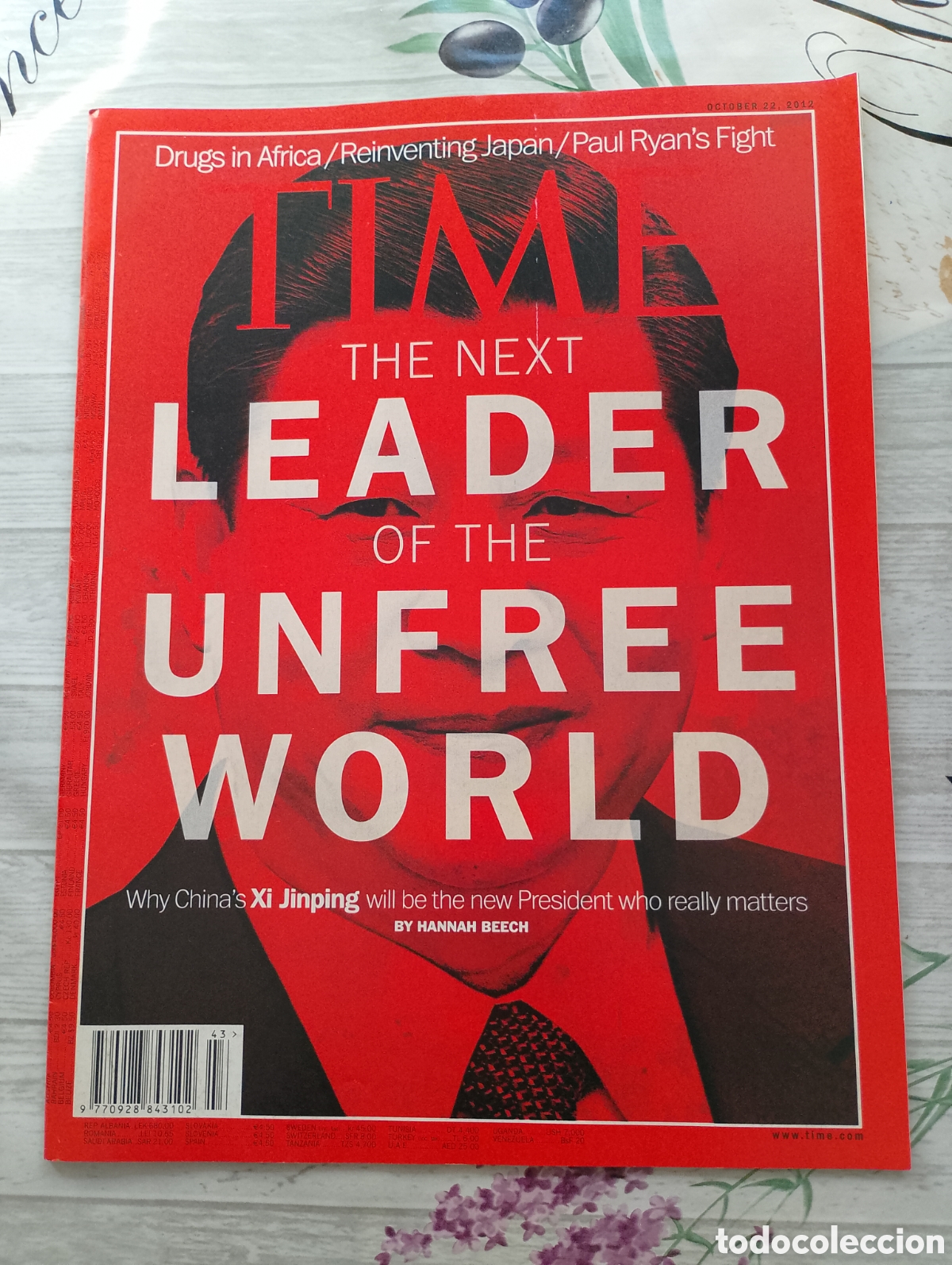 Collezionismo di Riviste e Giornali: REVISTA TIME. THE NEXT LEADER OF THE UNFREE WORLD