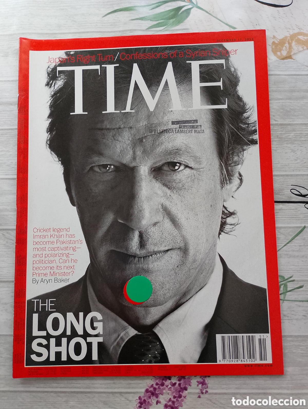 Colecionismo de Revistas e Jornais: REVISTA TIME. THE LONG SHOT