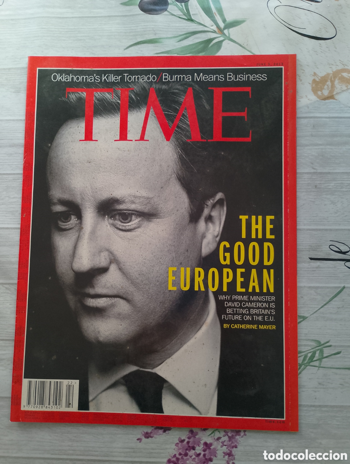 Sammeln von Zeitschriften und Zeitungen: REVISTA TIME. THE GOOD EUROPEAN