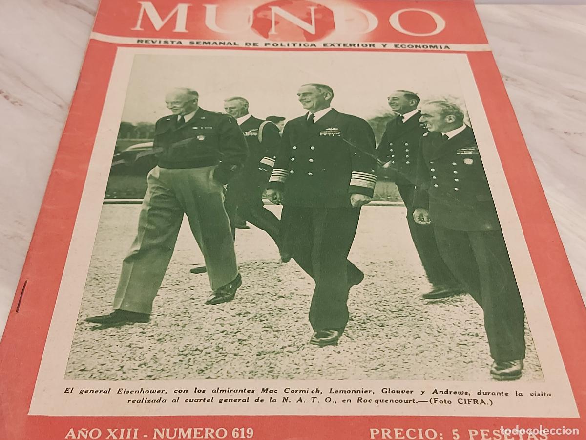 Coleccionismo de Revistas y Peri&oacute;dicos: MUNDO / POL&Iacute;TICA EXTERIOR Y ECONOM&Iacute;A / N.&ordm; 619 / A&Ntilde;O 1952 / USO DE LA &Eacute;POCA