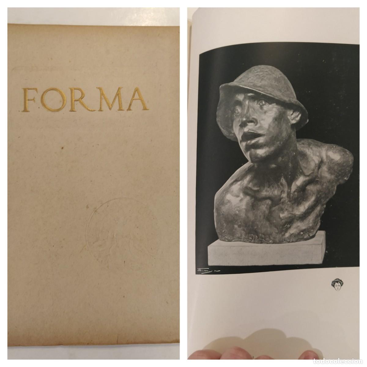 Coleccionismo de Revistas y Peri&oacute;dicos: REVISTA FORMA -NUMERO 22 ANY 1907-GERMANS OSL&Eacute;-FABRICA POCELLANA ARTISTICA SERRA-RODIN-VEURE FOTOS