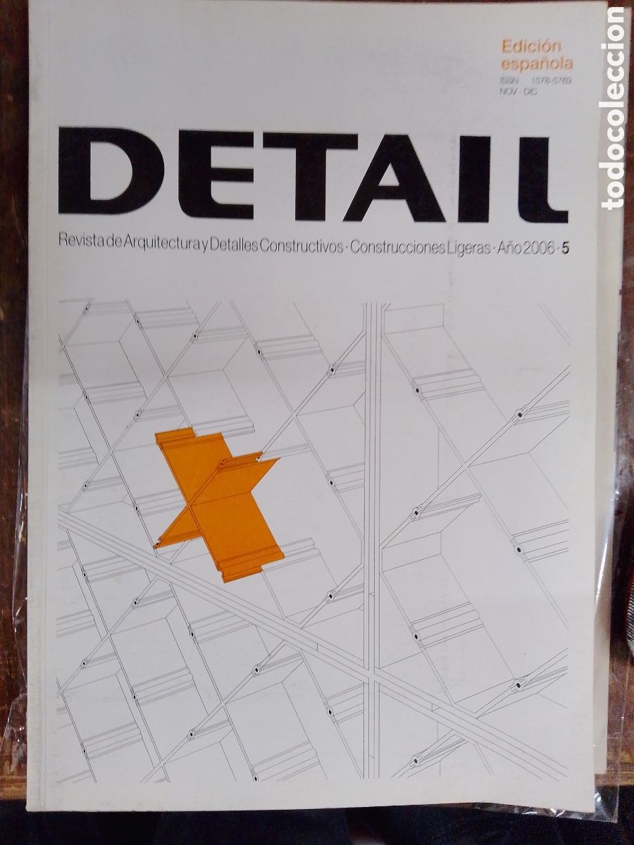 Coleccionismo de Revistas y Peri&oacute;dicos: DETAIL. REVISTA DE ARQUITECTURA. A&Ntilde;O 2006.5. CHRISTIAN SCHITTICH. 2001
