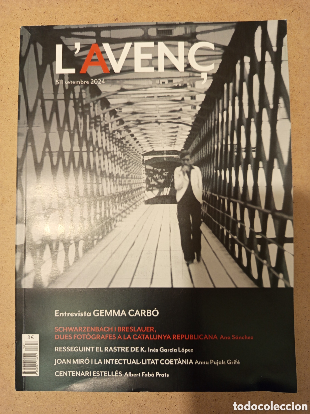 Collectionnisme de Revues et Journaux: L'AVEN&Ccedil; N&deg; 511(JOAN MIRO I LA INTEL.LECTUALITAT COETANIA)