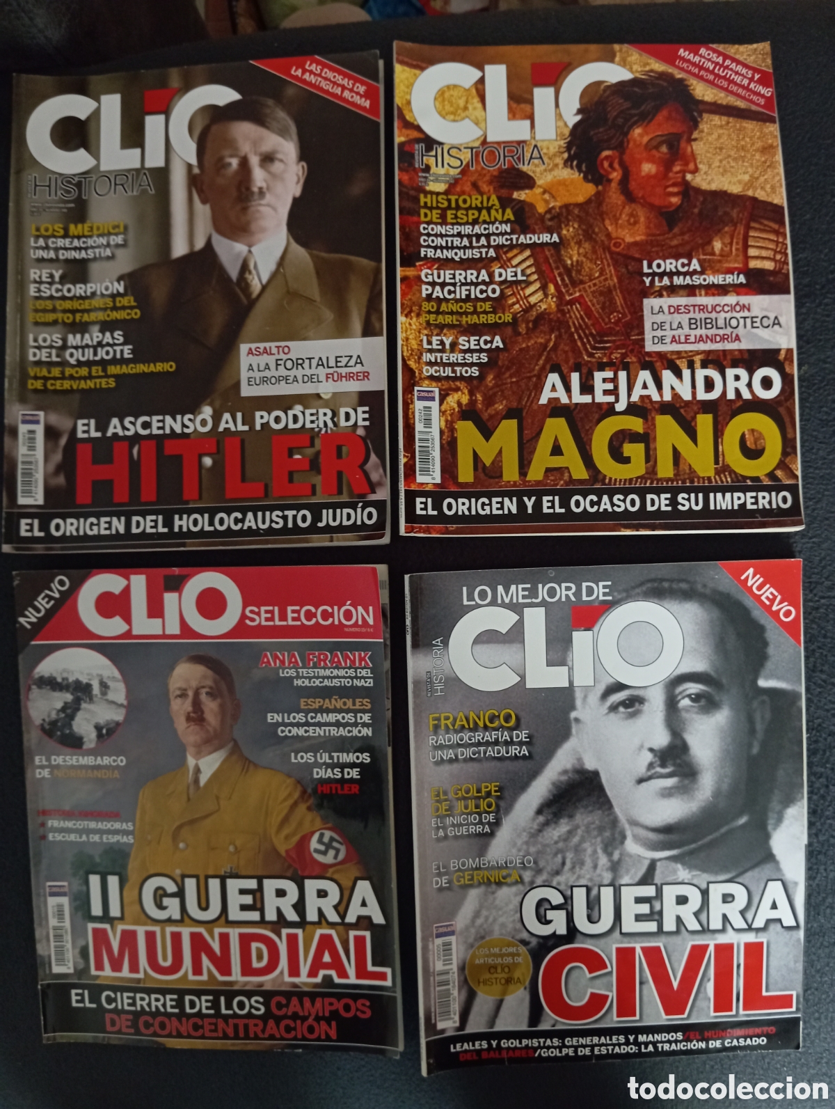 Coleccionismo de Revistas y Peri&oacute;dicos: 7 revistas CLIO.6&euro; Total