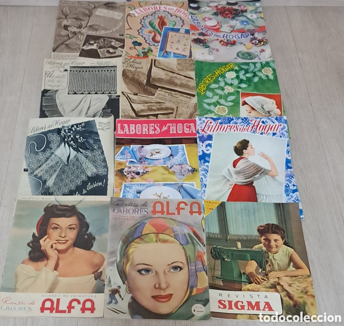 Coleccionismo de Revistas y Peri&oacute;dicos: Revistas de moda, coraz&oacute;n y labores 1949-1950