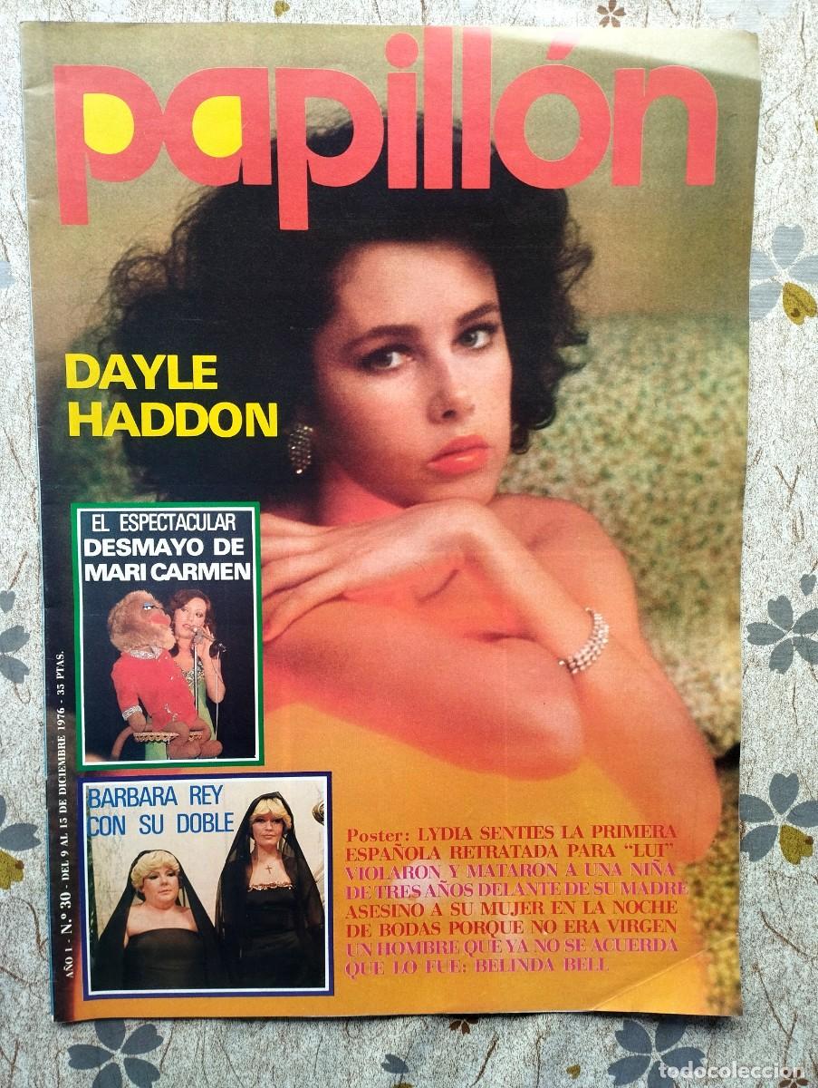 Coleccionismo de revistas y peri&oacute;dicos: Revista PAPILLON N&ordm; 30 / MIREIA ROS, DAYLE HADDON, BARBARA REY, MARI CARMEN Y MU&Ntilde;ECOS