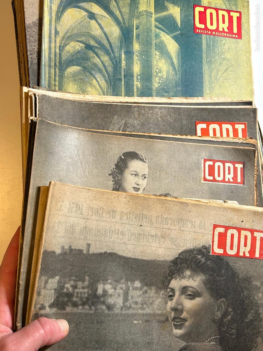 Coleccionismo de Revistas y Peri&oacute;dicos: Cort. Revista mallorquina. Lote de 64 revistas. A&ntilde;os 1951, 1952, 1953, 1954 y 1955. Mallorca.