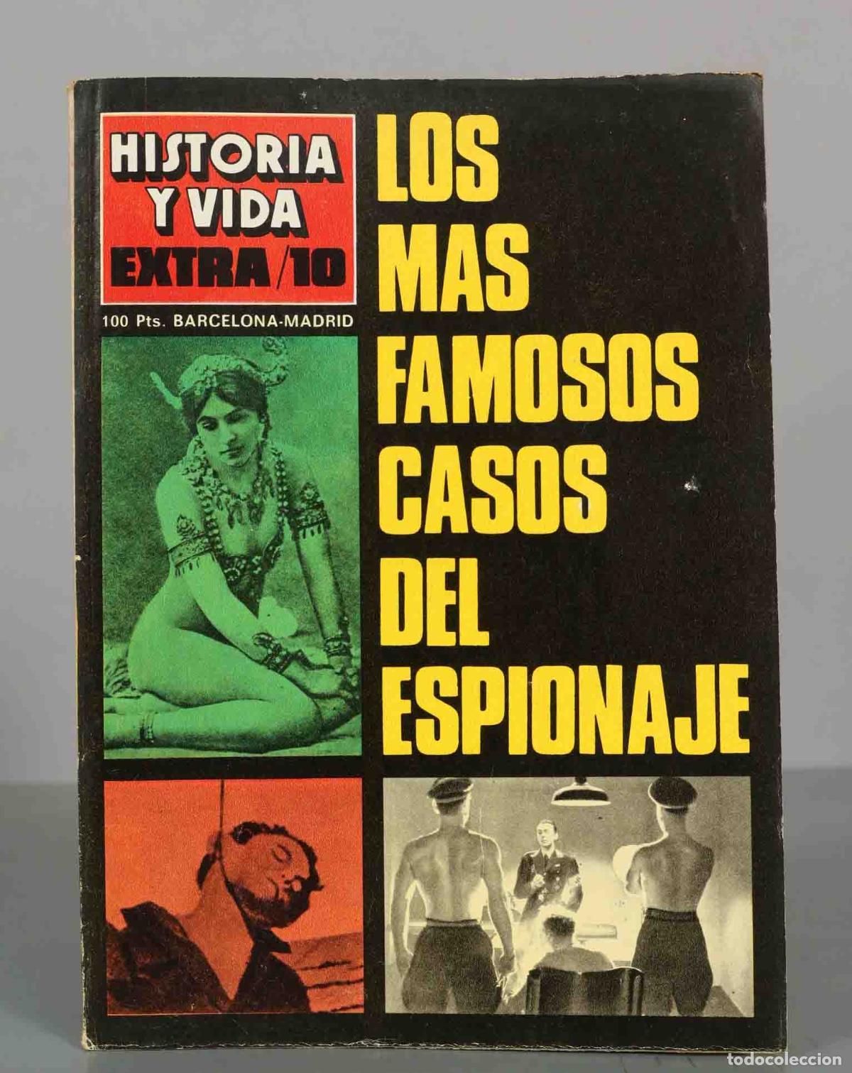 Sammeln von Zeitschriften und Zeitungen: TIEMPO DE HISTORIA. LOS MAS FAMOSOS CASOS DEL ESPIONAJE. EXTRA 10.
