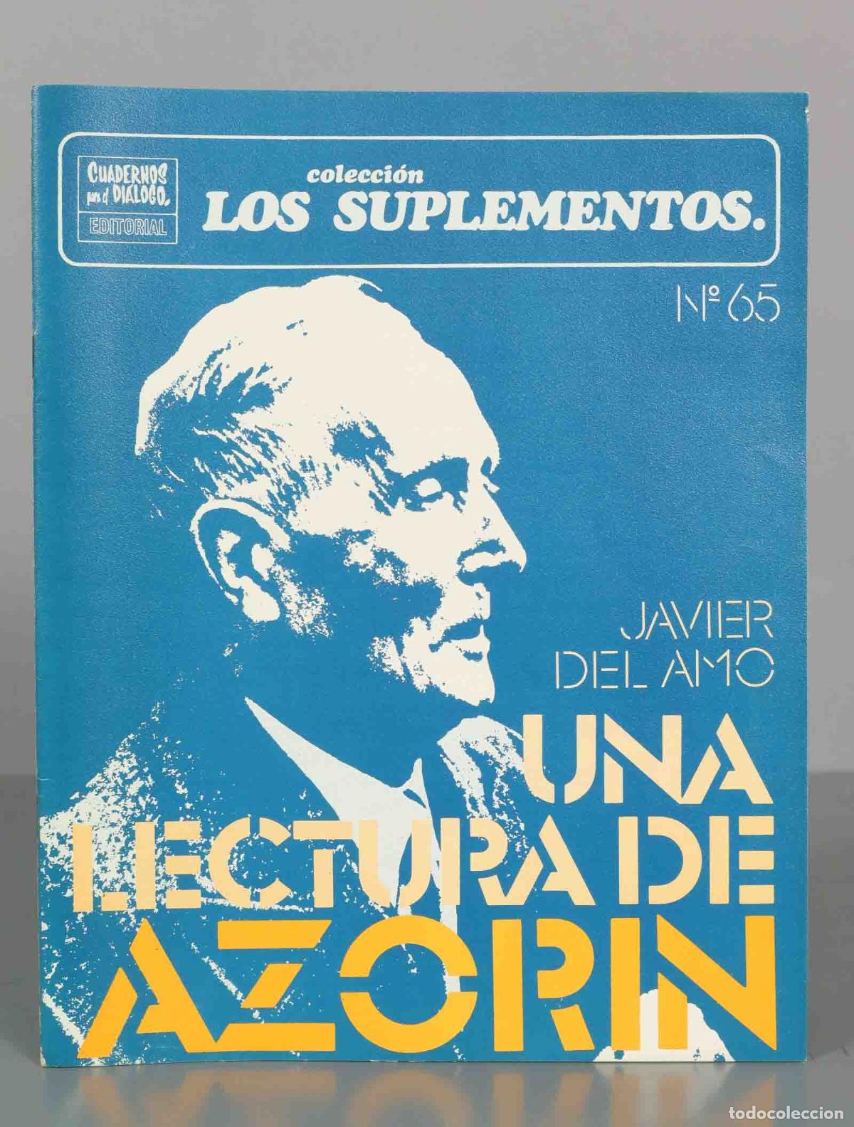 Coleccionismo de Revistas y Peri&oacute;dicos: CUADERNO PARA EL DIALOGO. UNA LECTURA DE AZORIN. N&ordm;65