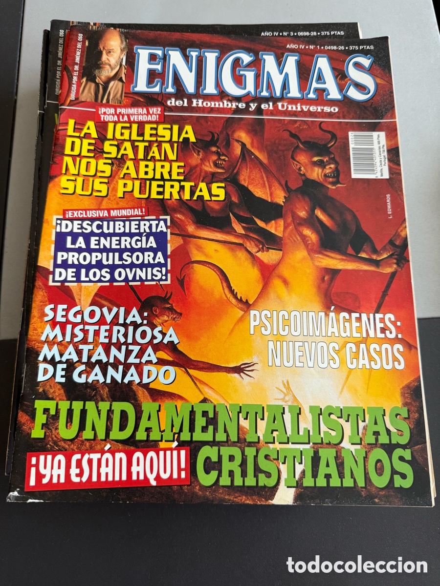 Collezionismo di Riviste e Giornali: Revista. ENIGMAS. A&Ntilde;O IV. N&Uacute;MERO 1