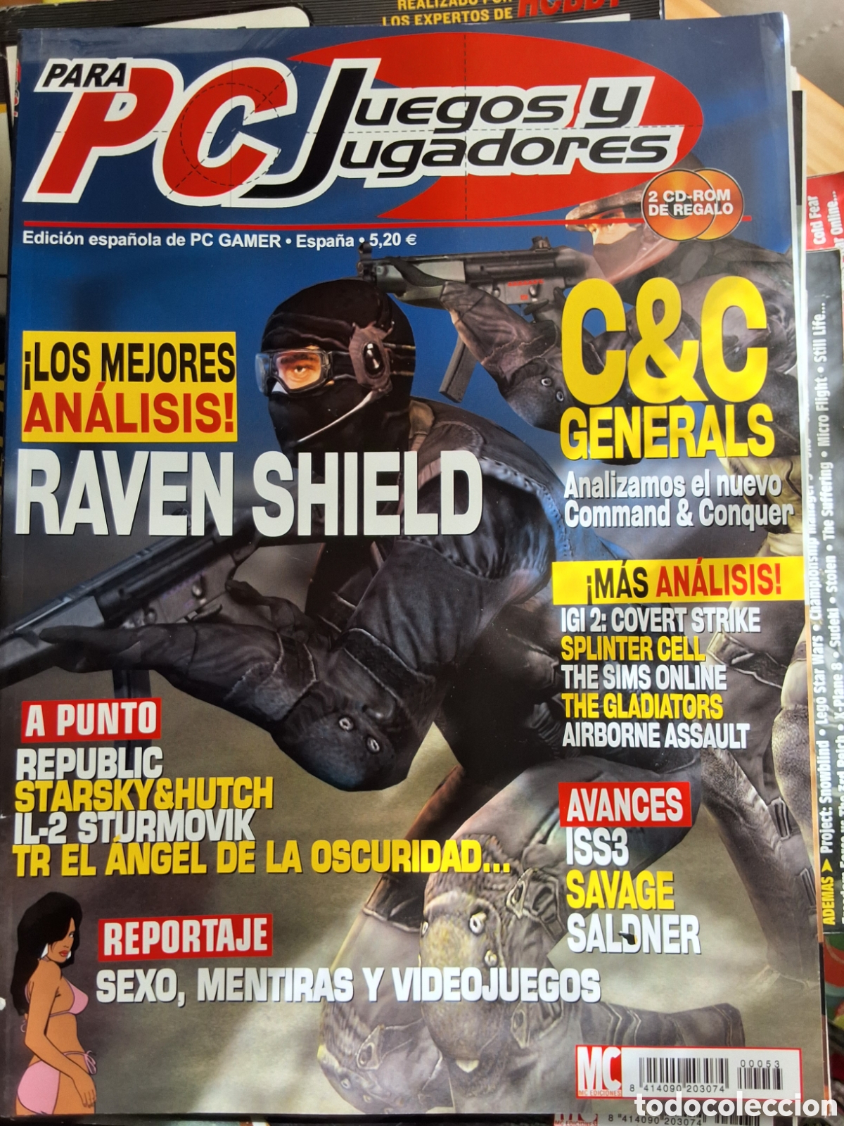Coleccionismo de Revistas y Peri&oacute;dicos: Pc juegos y jugadores revista n&uacute;mero 53 a&ntilde;o 2003/4