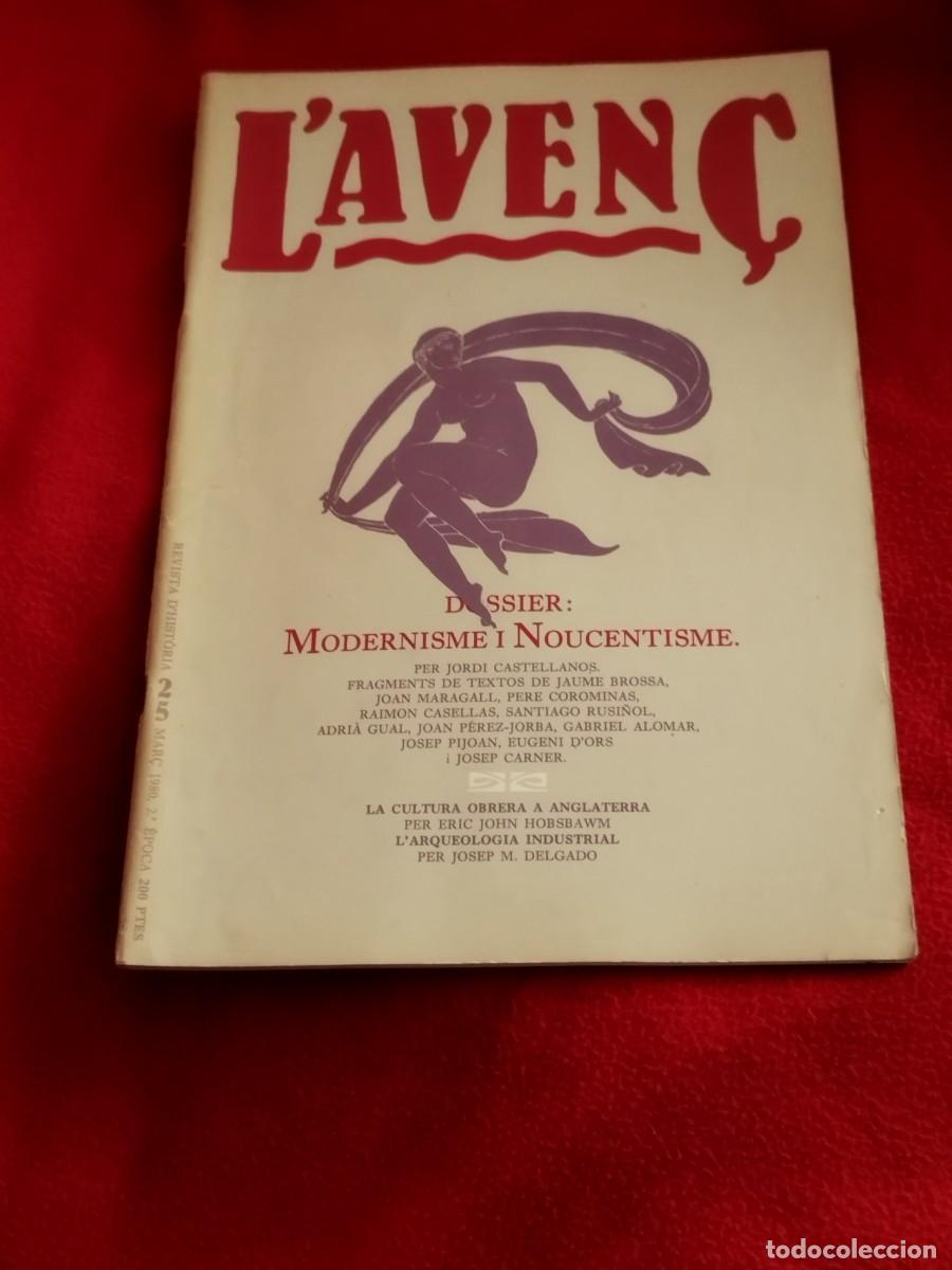 Coleccionismo de Revistas y Peri&oacute;dicos: Revista de historia y cultura catalana L'Aven&ccedil; N&ordm; 25 mar&ccedil; 1980. Modernisme i Noucentisme. Modernista