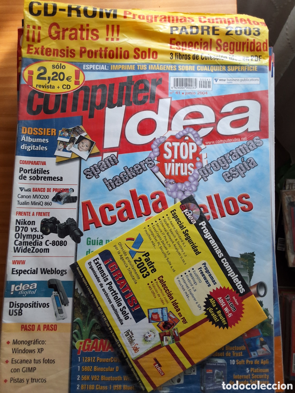 Coleccionismo de Revistas y Peri&oacute;dicos: Computer idea revista n&uacute;mero 41 a&ntilde;o 2004/6 incluye CD