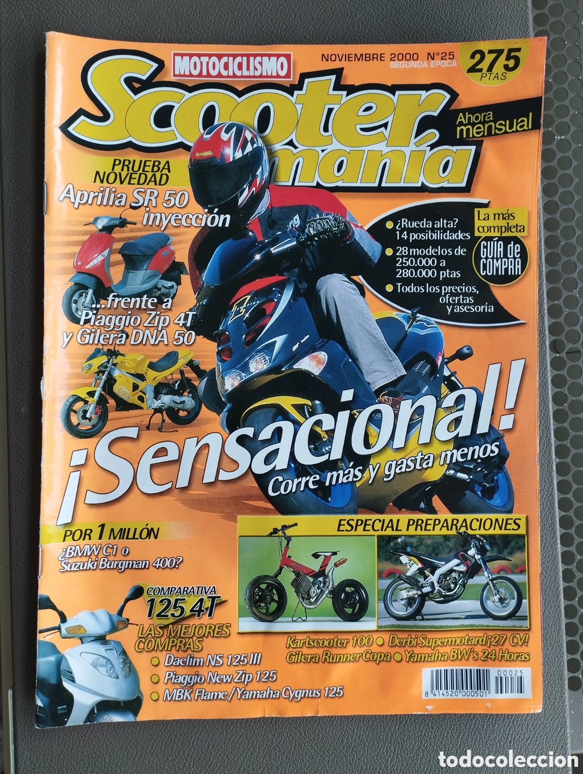 Coleccionismo de Revistas y Peri&oacute;dicos: Revista a&ntilde;o 2000 scooter man&iacute;a