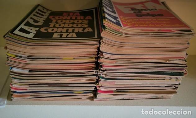 Coleccionismo de Revistas y Peri&oacute;dicos: LOTE - LA CALLE. REVISTA GR&Aacute;FICA DE IZQUIERDAS. 25 n&uacute;meros - PORTES 5,99