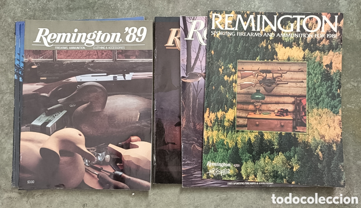Collectionnisme de Revues et Journaux: Lote de revistas de armas Remington