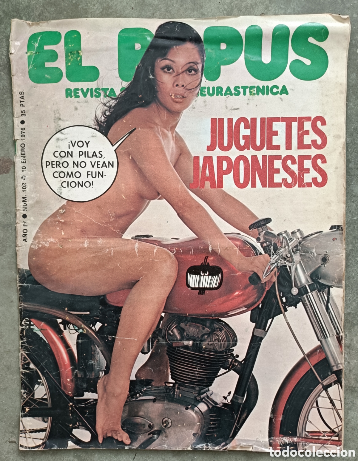 Collezionismo di Riviste e Giornali: Revista El Papus n&deg; 102