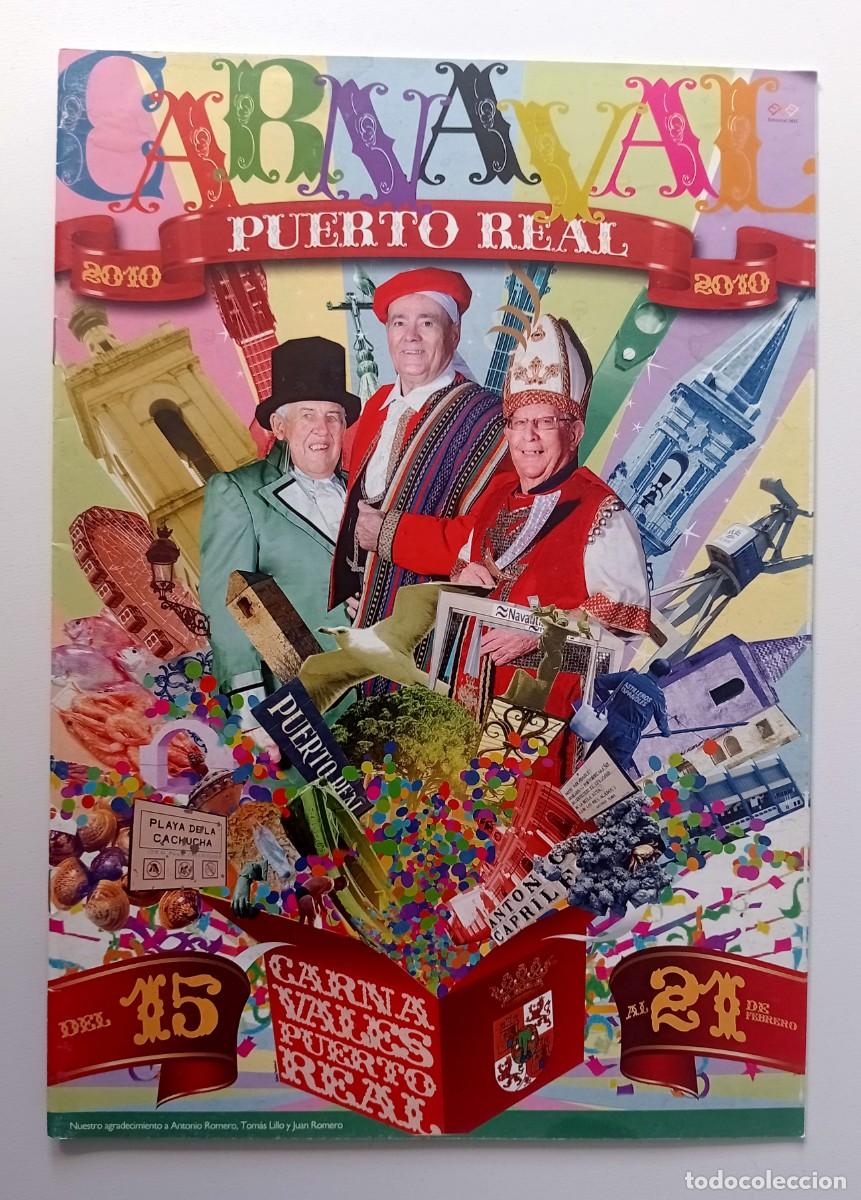 Coleccionismo de Revistas y Peri&oacute;dicos: CARNAVAL DE CADIZ 2010 - REVISTA CARNAVAL DE PUERTO REAL Y EL PUERTO DE SANTA MAR&Iacute;A