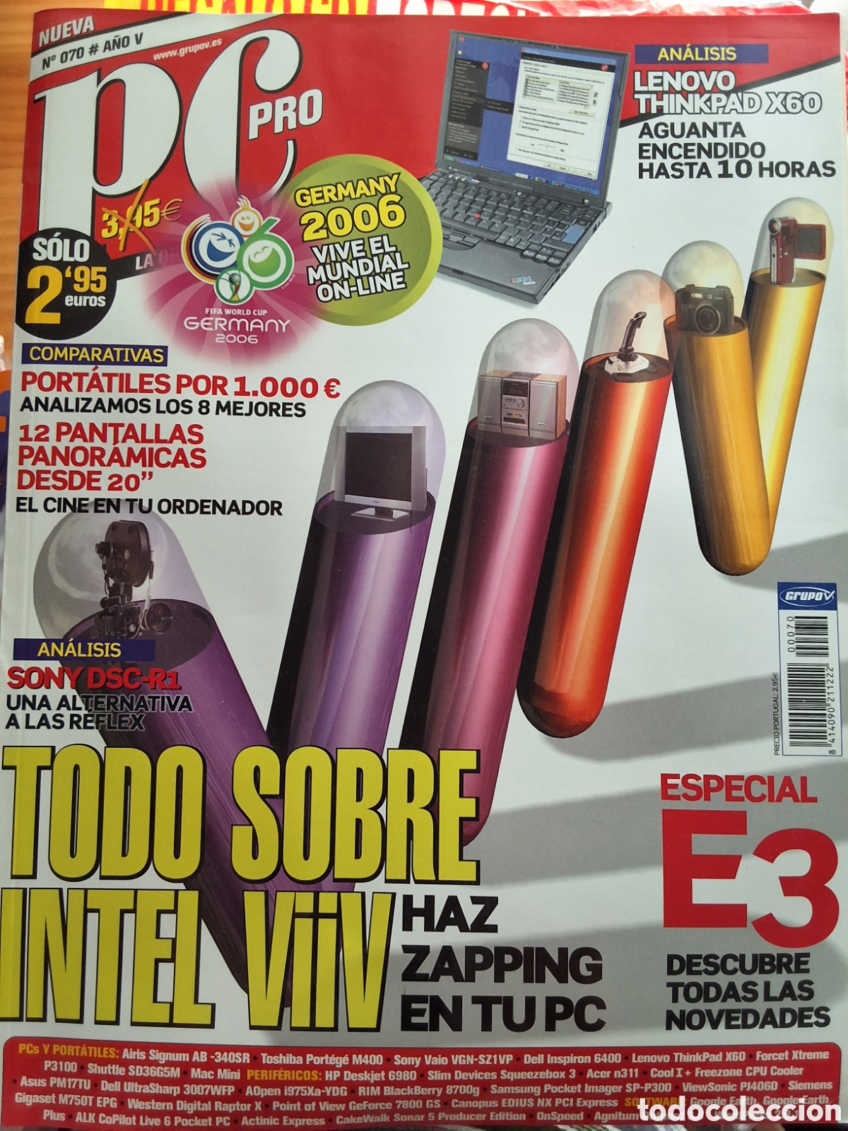 Coleccionismo de Revistas y Peri&oacute;dicos: Pc Pro revista inform&aacute;tica n&uacute;mero 70 a&ntilde;o 2006/5