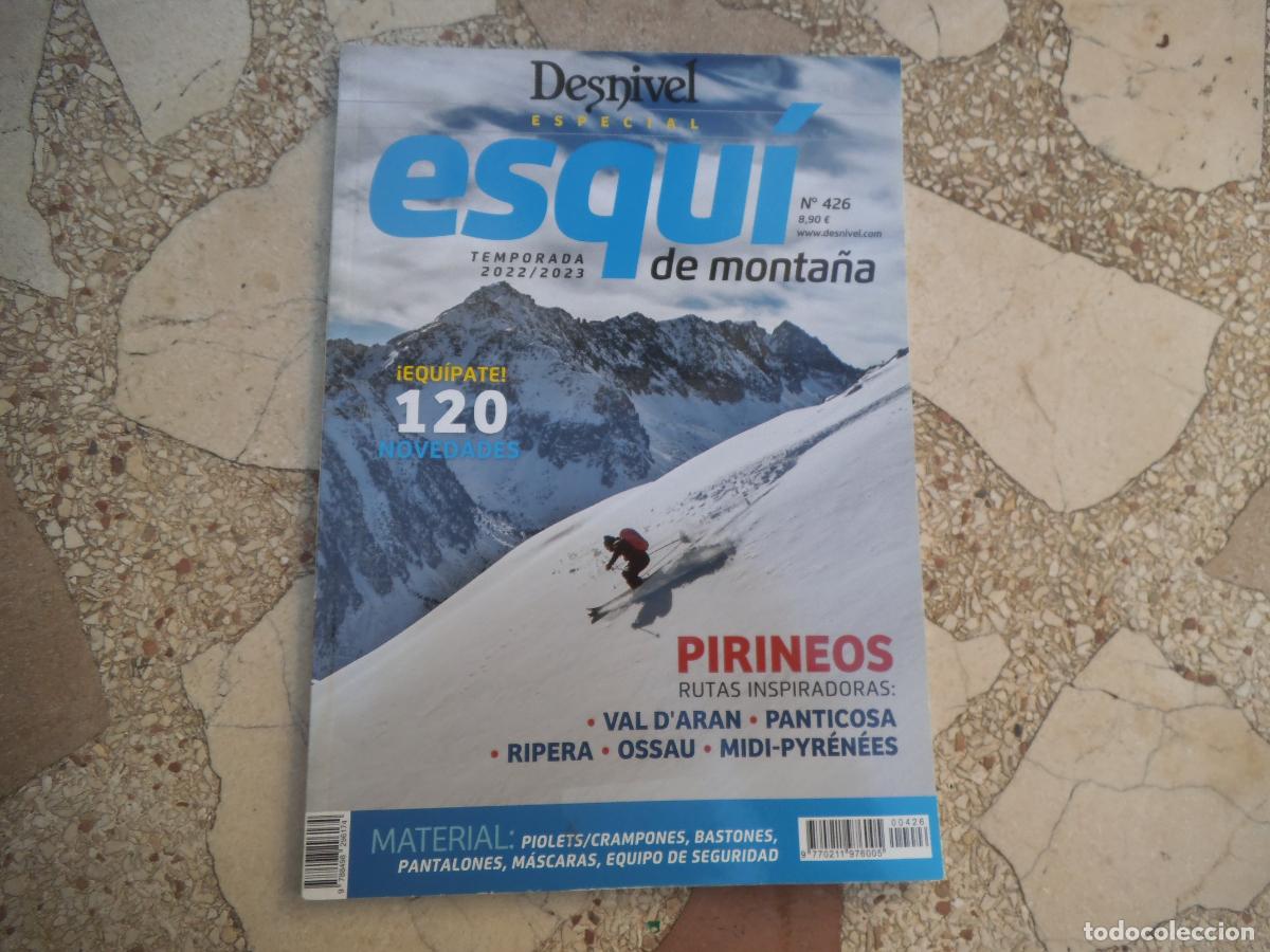 Coleccionismo de Revistas y Peri&oacute;dicos: desnivel, n&ordm; 426, especial esqui de monta&ntilde;a, val d'aran, panticosa, ripera, ossau, midi-pyrenees