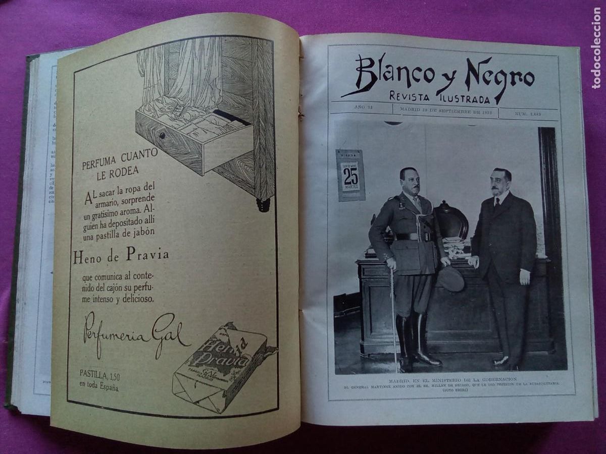 Coleccionismo de revistas y peri&oacute;dicos: BLANCO Y NEGRO.REVISTA ILUSTRADA A&Ntilde;O 1923.EP2 3