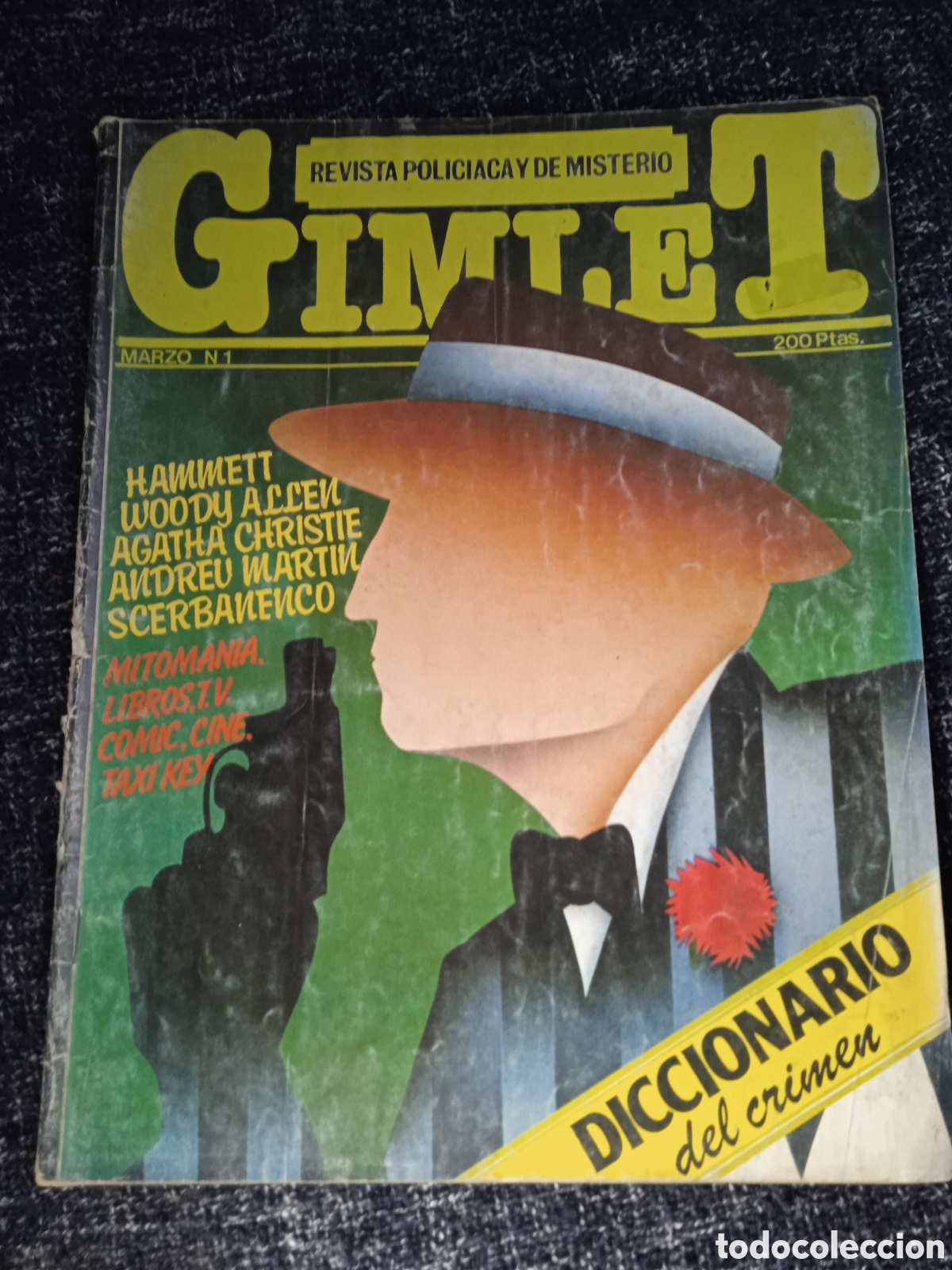 Sammeln von Zeitschriften und Zeitungen: GIMLET N&ordm; 1 REVISTA POLIC&Iacute;ACA Y DE MISTERIO