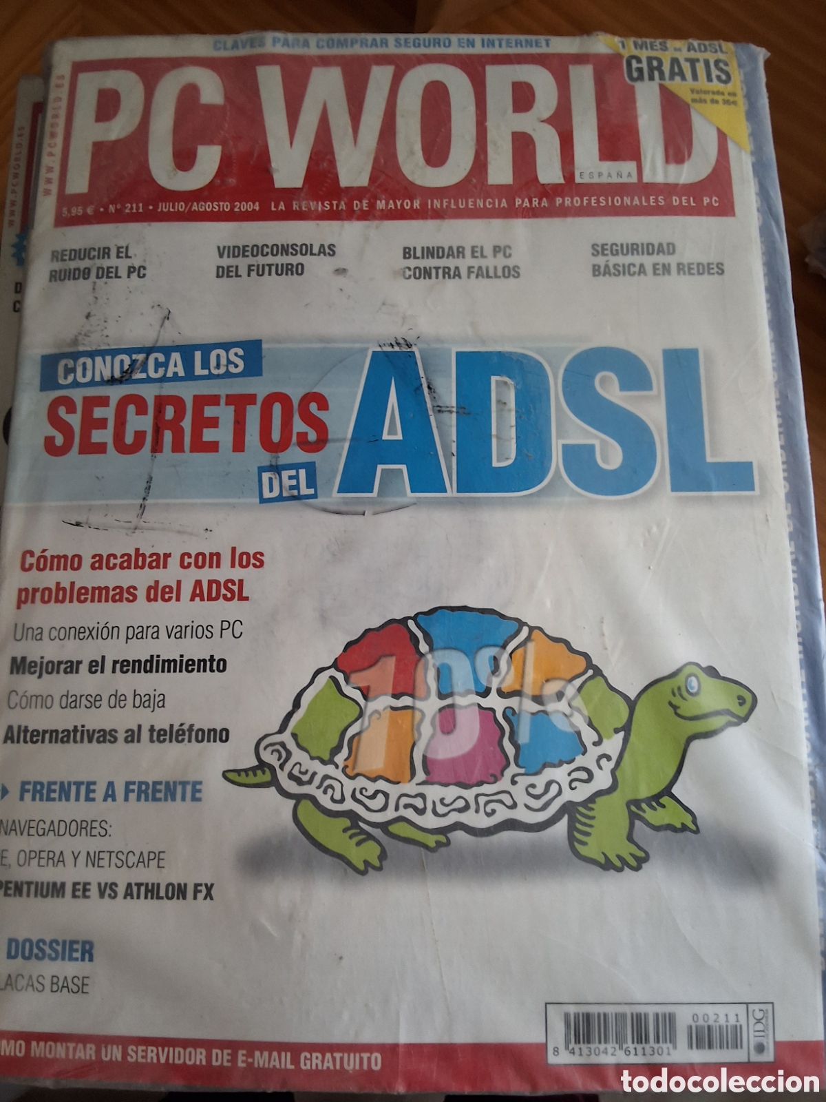 Collection Magazines and Newspapers: Pc world revista inform&aacute;tica n&uacute;mero 212 a&ntilde;o 2004/7-8 incluye CD