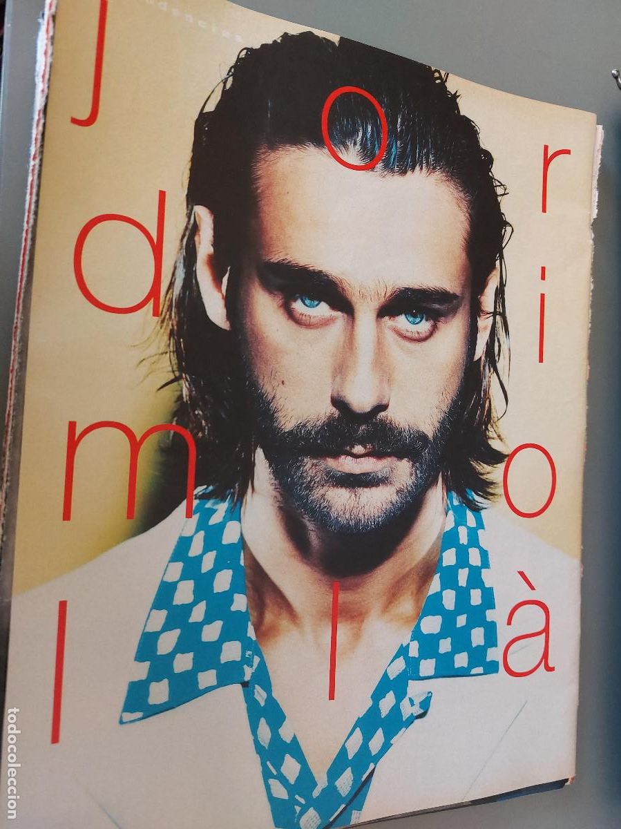 Collectionnisme de Revues et Journaux: JORDI MOLL&Aacute;. 5 P&Aacute;GINAS. EXTRAIDO DE UNA REVISTA. BUEN ESTADO.