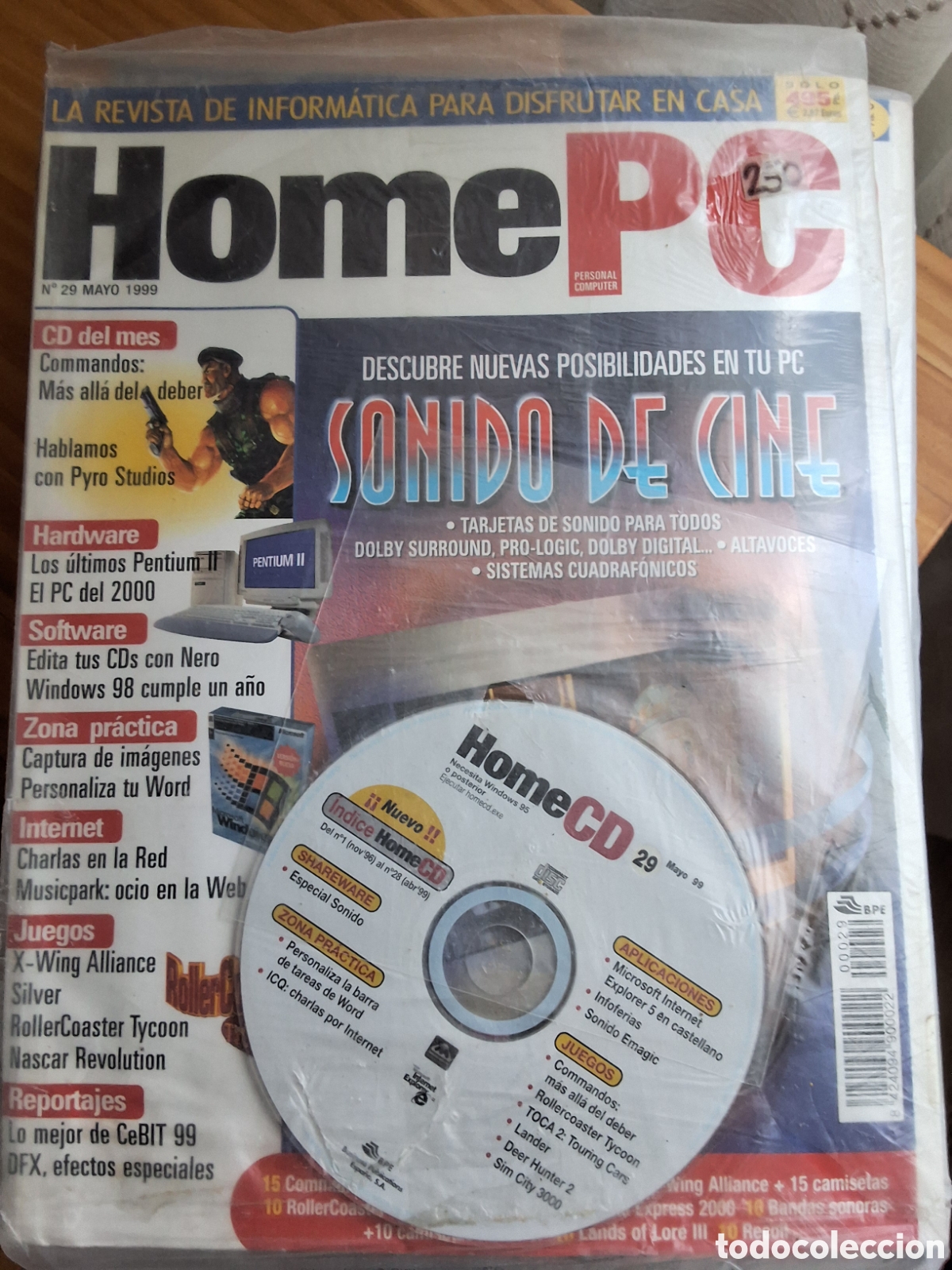 Coleccionismo de Revistas y Peri&oacute;dicos: Home pc revista inform&aacute;tica n&uacute;mero 29 a&ntilde;o 1999/5 incluye CD