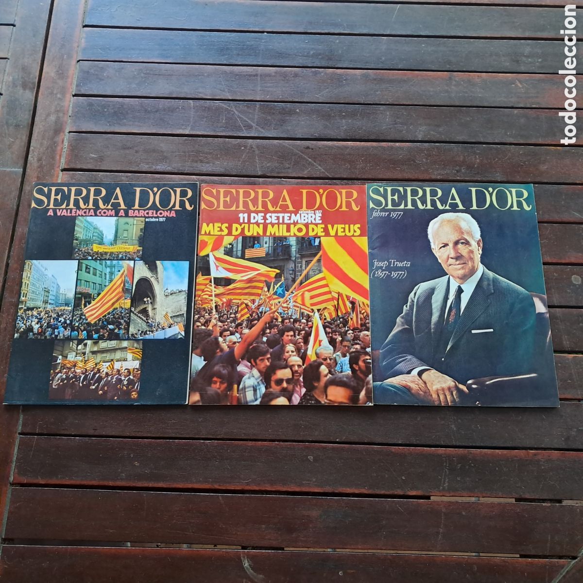 Coleccionismo de Revistas y Peri&oacute;dicos: 3 REVISTA SERRA D'OR. 1977
