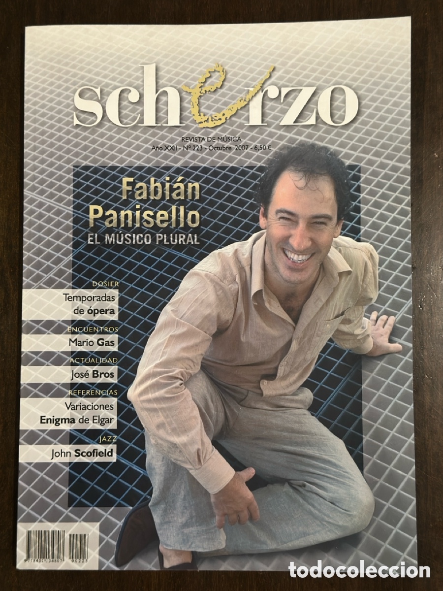 Sammeln von Zeitschriften und Zeitungen: Scherzo. Revista de m&uacute;sica. A&ntilde;o XXII. N&ordm; 223. Octubre, 2007.