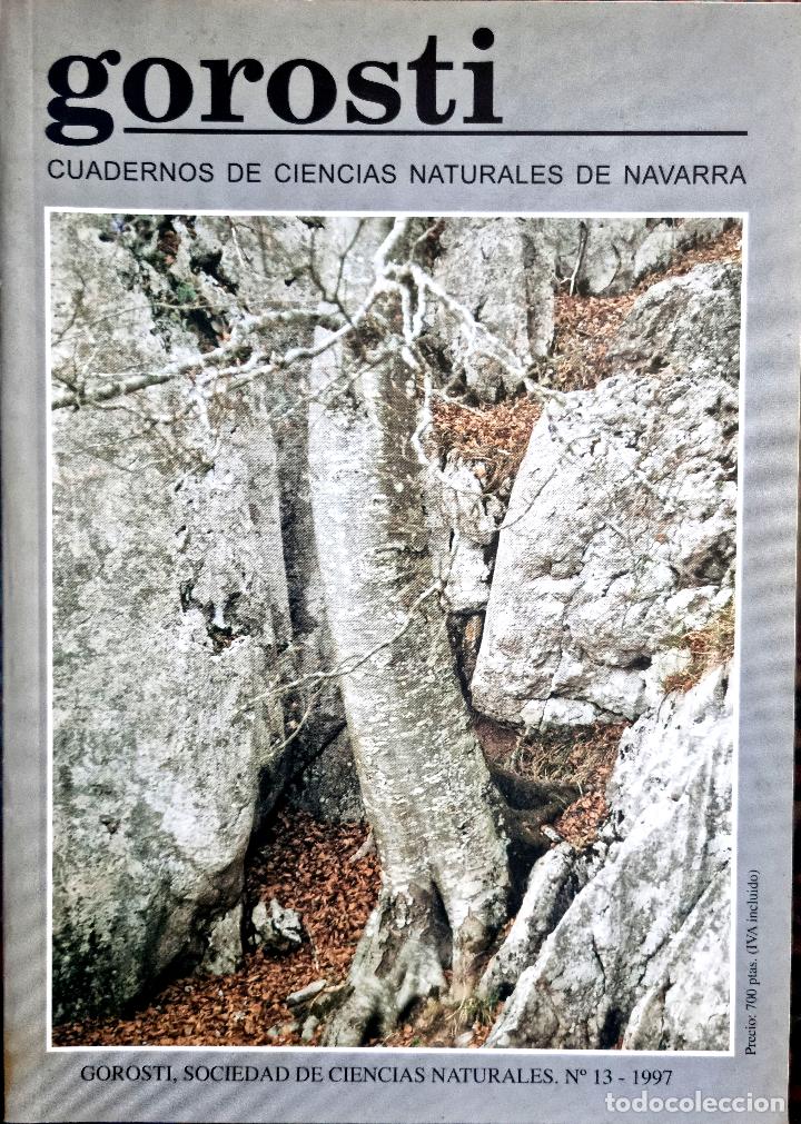 Coleccionismo de Revistas y Peri&oacute;dicos: Gorosti n&ordm; 13. Cuadernos Ciencias Naturales Navarra. 1997