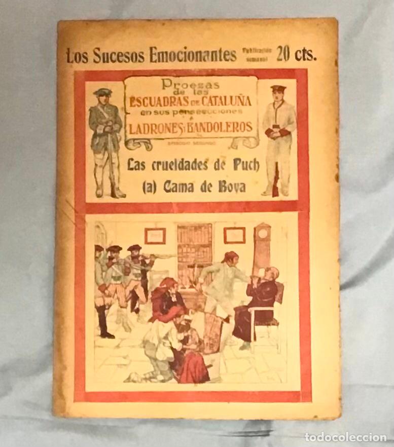 Coleccionismo de Revistas y Peri&oacute;dicos: LOS SUCESOS EMOCIONANTES, PUBLICACI&Oacute;N SEMANAL