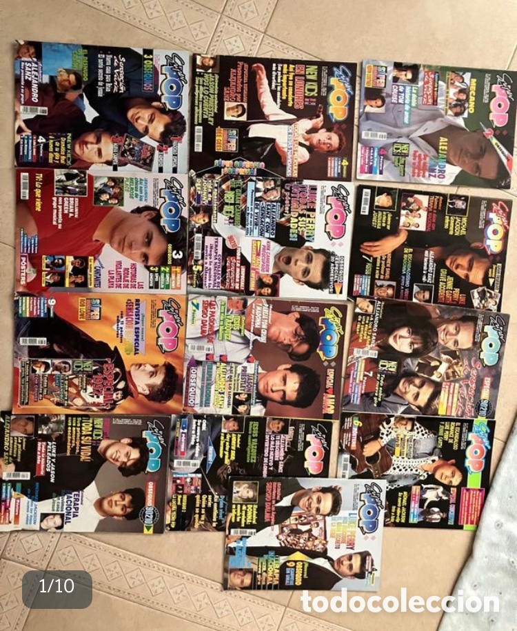 Collection Magazines and Newspapers: Lote de revistas SuperPop